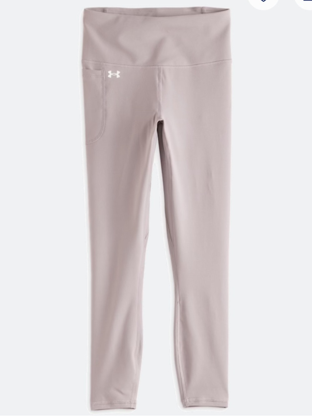Under Armour Motion Capri in Grey l Light Mauve Capri Leggings